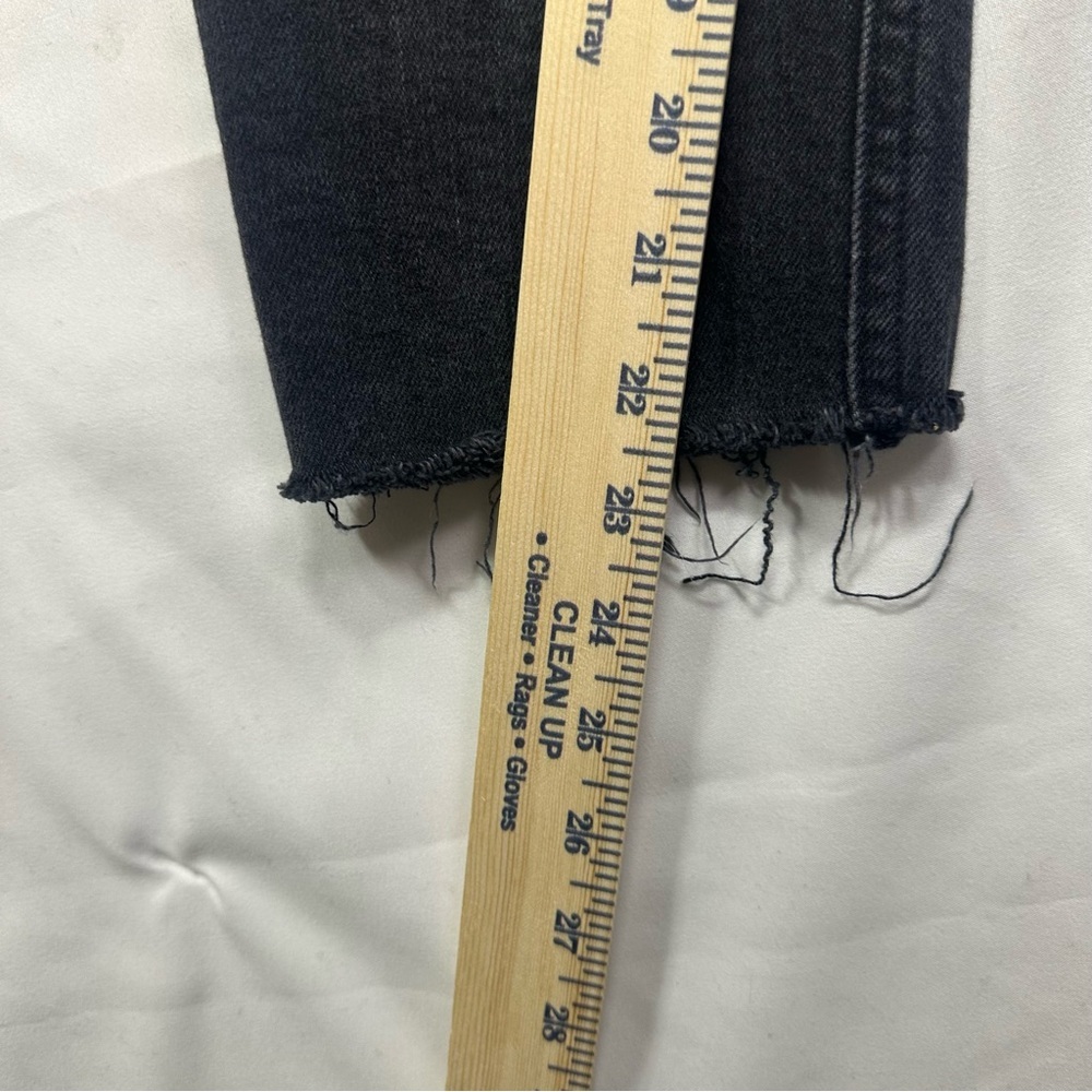 AGOLDE Nico High Rise Skinny Jeans Dark Wash Distressed Size 29 - Picture 12 of 12